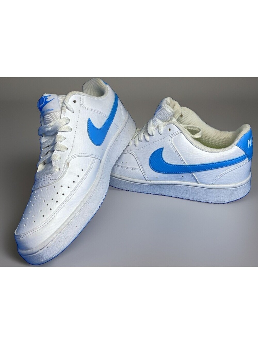 Nike Court Vision Low Next Nature "White University Blue" ( 8.5 Women's) Sneaker